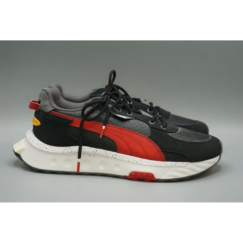 PUMA Wild Rider Layers Men's Athletic Shoes Ferrari Sneakers US 10